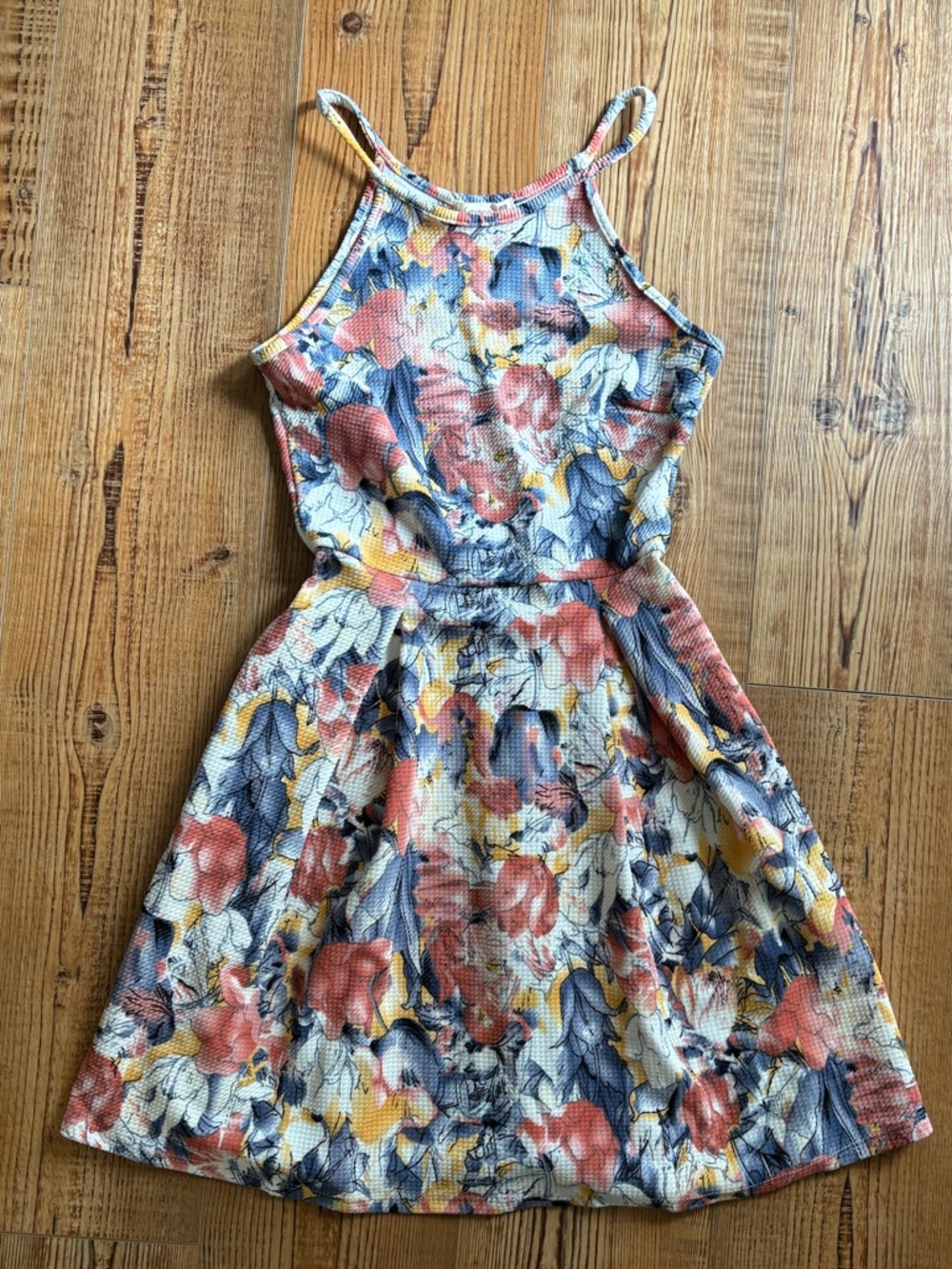Floral Halter Dress